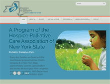 Tablet Screenshot of hpcanyspediatricpalliativecare.org